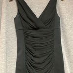 White House | Black Market Size 6 has a cross neck dress with body con material Photo 7