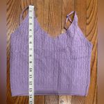 Daisy  Lavender Knit Camisole Photo 1