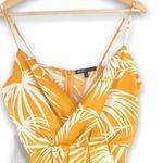 Gibson NWT - - Yellow / White Mini Palm Dress - S Photo 1