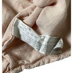 ZARA  Peach Tie Front Flutter Sleeve Crop Top Women's Size Medium | 35-22 Photo 3