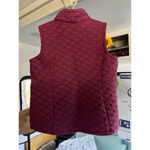 Free Country Women's  Vest XL Purple Puffer Sleeveless Jacket Photo 2