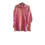 Beach Riot NWT  Alexa Top in Sunset Stripes Size PL Photo 3
