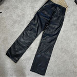 Akira Thank You, Next Faux Leather Pants High Rise Black Size S Photo 7