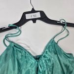 superdown Andy Mini Dress in Teal Photo 13