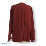 Max Mara  pura‎ seta button down Silk brown Top 8 Photo 3
