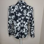 Premise  Floral‎ Black and White Blazer Jacket Size 10 Photo 2