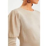NWT Tuckernuck POMANDER PLACE Brielle in Tan Knit Maxi Sweater Dress S Photo 1