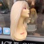 Full lace blonde 613 Layers medium length 2020 Wig Photo 2