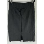 LOVE UNIVERSITY Women's 3XL Black Textured Pencil Skirt High Waist Ruched Back Size 3X Photo 1