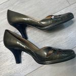 Soft Gabriela dark green learner‎ pump round toe medium heel size 9.5 Photo 2