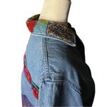 Chico's Design Y2K Beaded Artsy Denim Jacket 0 Photo 1