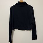Varley  Britannia Black Sweatshirt Size Medium Pullover Ribbed Sweater Turtleneck Photo 6