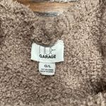 Garage NUE Fuzzy Cozy Plush Taupe Cami Crop Top Size Large Photo 1