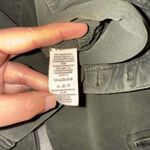 Free People Women's Green High Rise Utility Ankle Cargo Jeans Pants Size 29 Photo 2