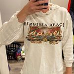 Vintage Y2k Virginia Beach travel destination tourist graphic tee hoodie small Photo 0