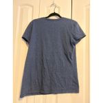 Team Apparel NFL Chicago Bears Women's V Neck T Shirt Large Blue Graphic Tee Photo 5