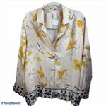 H&M HM Floral Button Down Blouse Photo 1