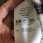 AXARA PARIS MIDI DRESS BEIGE ABSTRACT‎ PRINT SIZE 4 Brown Photo 3