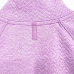 L.L.Bean FlexForward 1/2 Zip Quilted Pullover S Purple Photo 5