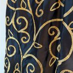 Chetta B ‎ Sherrie Bloom Peter Noviello gold and Black Maxi size 8 Photo 8