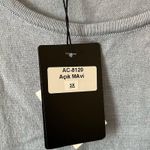 Angel Apparel Tank Top Denim Blue Knit Scoop Neck Sleeveless Top Sz 3X NWT Photo 7