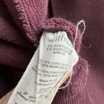 Aritzia Wilfred Diderot Cocoon Cardigan Maroon Purple Open Front Size XS Photo 5