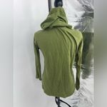 Forever 21 Forever, 21 hoodie shirt with rope tie, size medium green color Photo 4