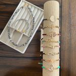 Braided cord bracelet with Spanish Our Father Gold Photo 0