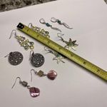 Liz Claiborne Lot Of 5 Costume Earrings Pierced Dangle Drop - 1 Signed LC () Photo 11