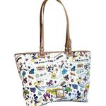 Dooney & Bourke  Run Disney WDW Marathon Tote Bag Purse Multicolor 2014 Limited Photo 1