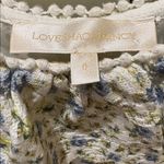 Love Shack Fancy  dress Stassie White Blue green lace 0 women’s maxi midi lsf Photo 1