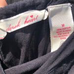 Derek Heart  Black Tiered Cotton Maxi Dress M Photo 7