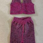Free People Arrondi Set in Fuchsia XS/S Photo 0