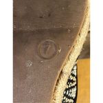 Universal Threads Universal Thread Carly Black Woven Espadrille Flats Women's Shoes 7 Photo 6