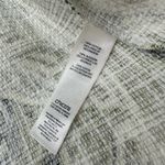 Chico's Chico´s Size 1 Medium Lightweight Jacket Beige Paisley Design 100% Cotton Gems Photo 4