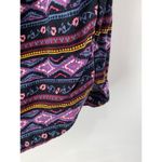 BeachLunchLounge  Kayla Sleeveless Floral Fringe Tie Shift Dress Womens Sz Small Photo 5