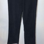 I.L.U. I Love You black faux suede bootcut dress pants Size undefined Photo 2