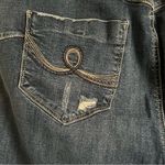 Seven7 Booty Shaper Dark Blue Jean Shorts Photo 8