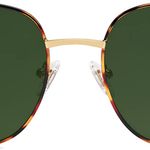  Classic Square Sunglasses for Women Men with Spring Hinge Sunnies Photo 2