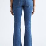 Veronica Beard Beverly High Waist Skinny Flare Jeans Vintage Rain Size 26 Photo 0