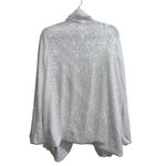 Show Me Your Mumu Oversized Longline Sequin Dance Blazer Jacket White Photo 7