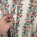Matilda Jane  Button Up Tunic Top Women Medium Cottagecore Garden Party Floral Photo 3