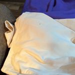 Sleeveless Square Neck Ruffle Sleeve Jumpsuit Wide Leg Pockets (348) Tan Size M Photo 6