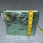 Clinique  Metallic Green Cosmetic Bag Photo 5