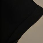 August Silk Silk short sleeve ribbed knit Women’s‎ blouse, black, size M. 70% silk. Photo 5