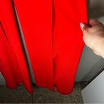 Naven Bebe x Elegant Red Strapless Sweetheart Front Slits Jumpsuit Photo 4