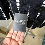 Quaint Ludovica Dress Blazer Long Sleeve Cutouts Mini Womens Size 34/XS MSRP$225 Black Photo 8