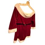 Seductivewear Red Velvet Christmas Dress Size XL Photo 3