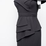 XScape Jovie Off Shoulder Long Scuba Crepe Gown - Style 4748X Photo 9