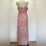 Skies Are Blue Coral Pink & Ivory Boho Spaghetti Strap Maxi Dress from ModCloth Photo 6